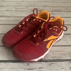 Reebok 3D Fuseframe Red/Yellow CrossFit Shoes 8